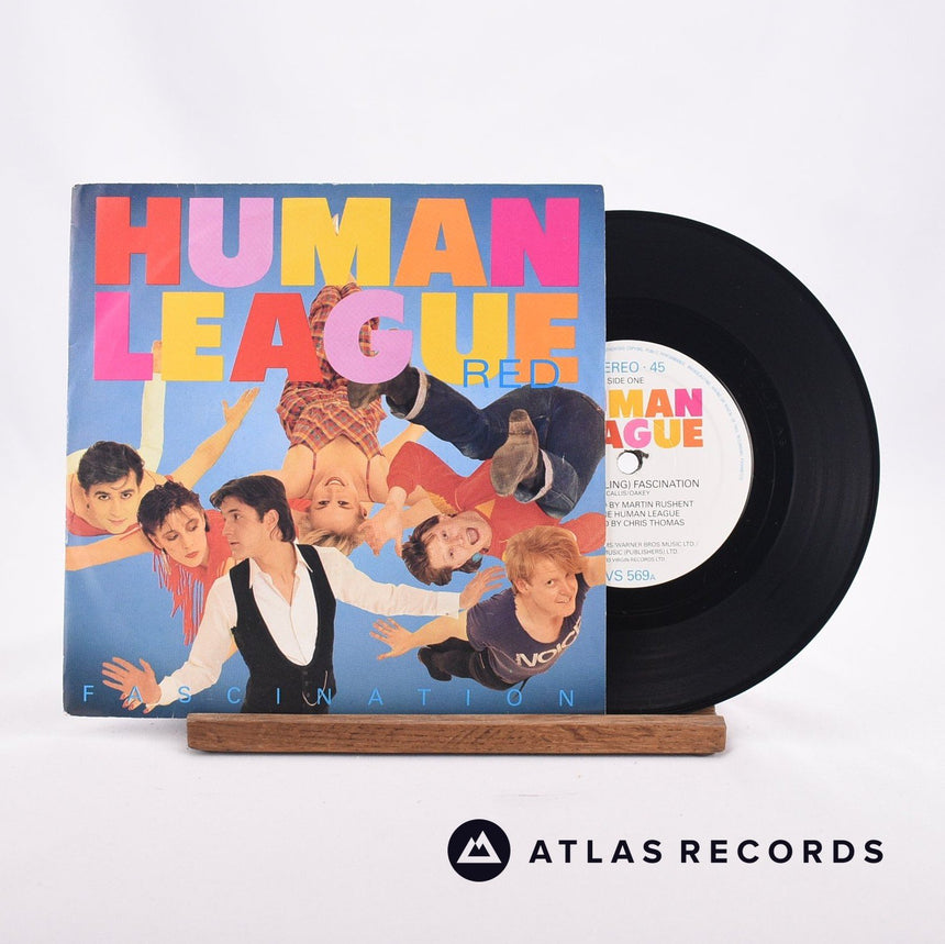 The Human League Fascination 7" Vinyl Record - Front Cover & Record