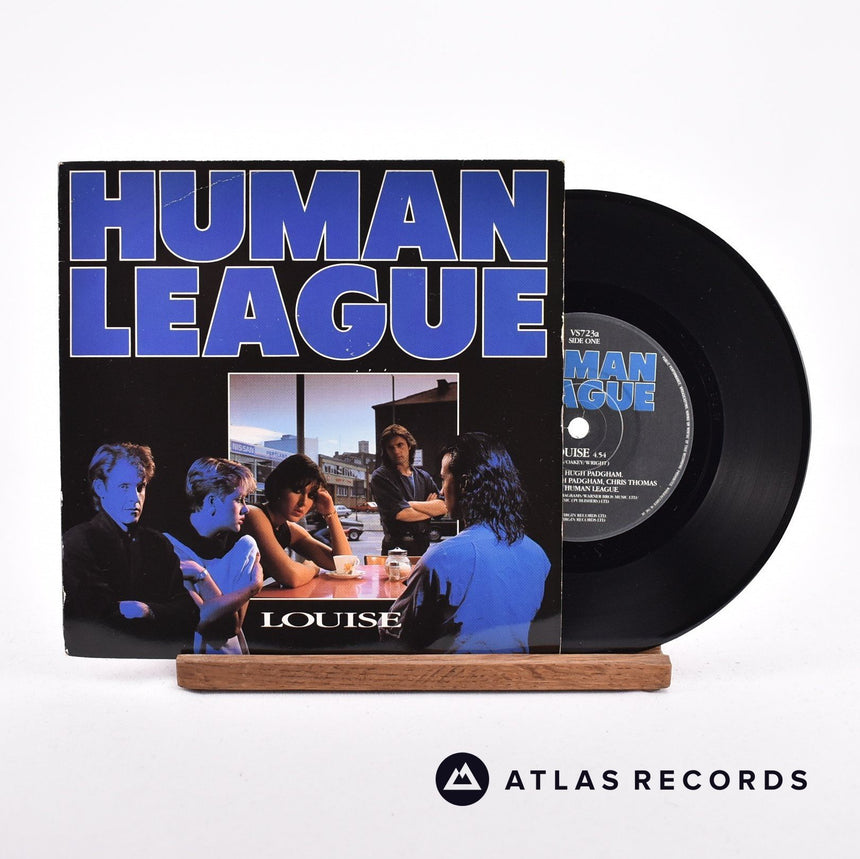 The Human League Louise 7" Vinyl Record - Front Cover & Record