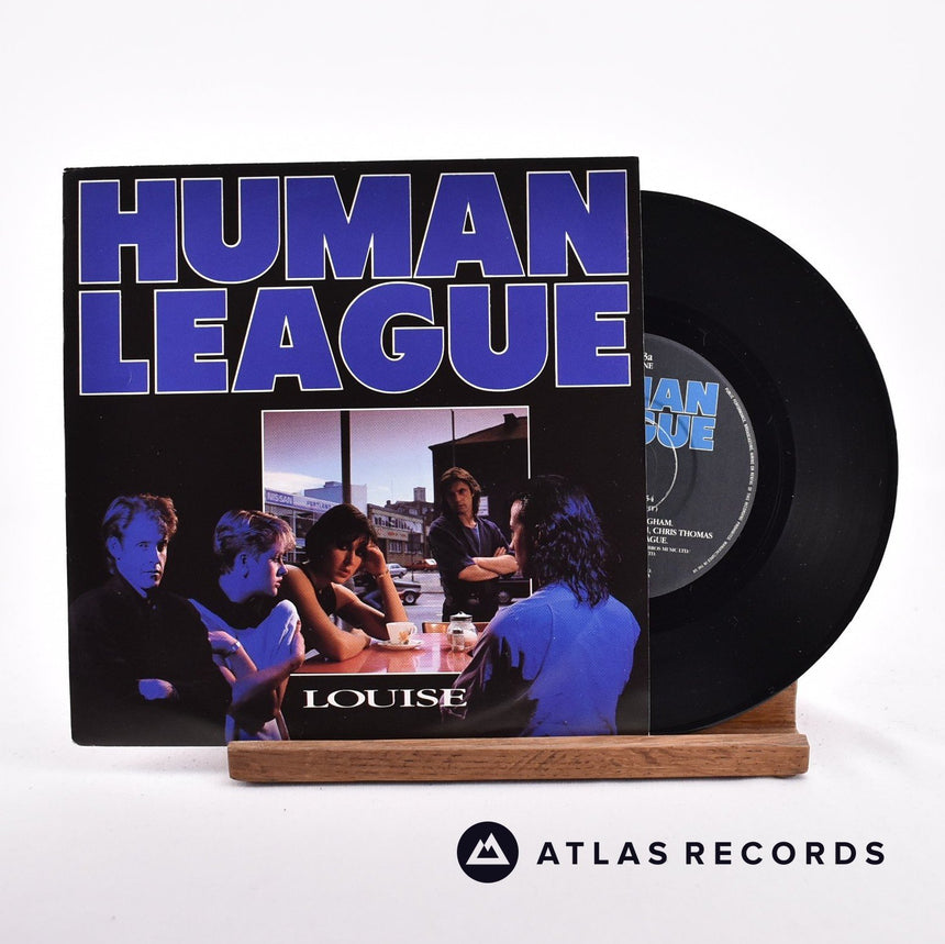 The Human League Louise 7" Vinyl Record - Front Cover & Record