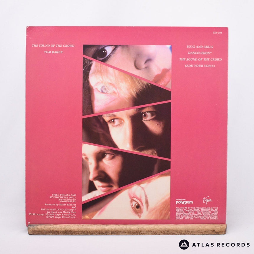 The Human League - The Sound Of The Crowd - Canada 12" Vinyl Record - EX/EX