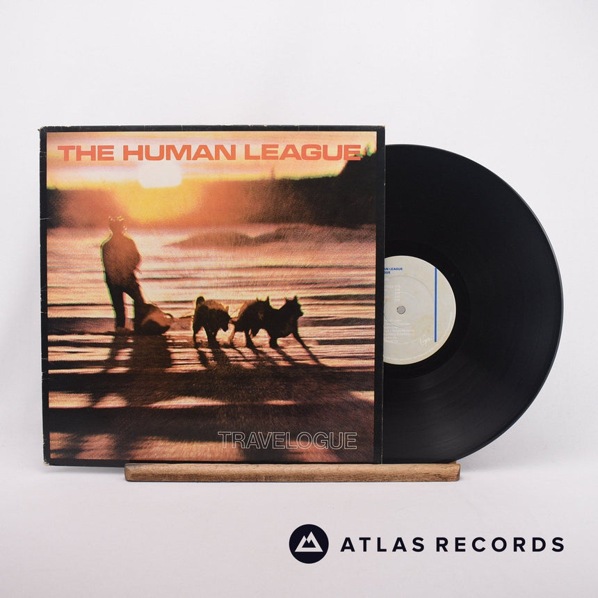 The Human League Travelogue LP Vinyl Record - Front Cover & Record