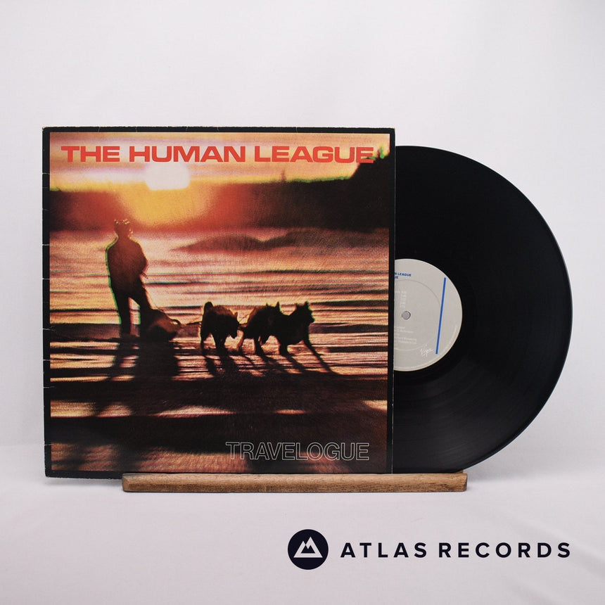 The Human League Travelogue LP Vinyl Record - Front Cover & Record