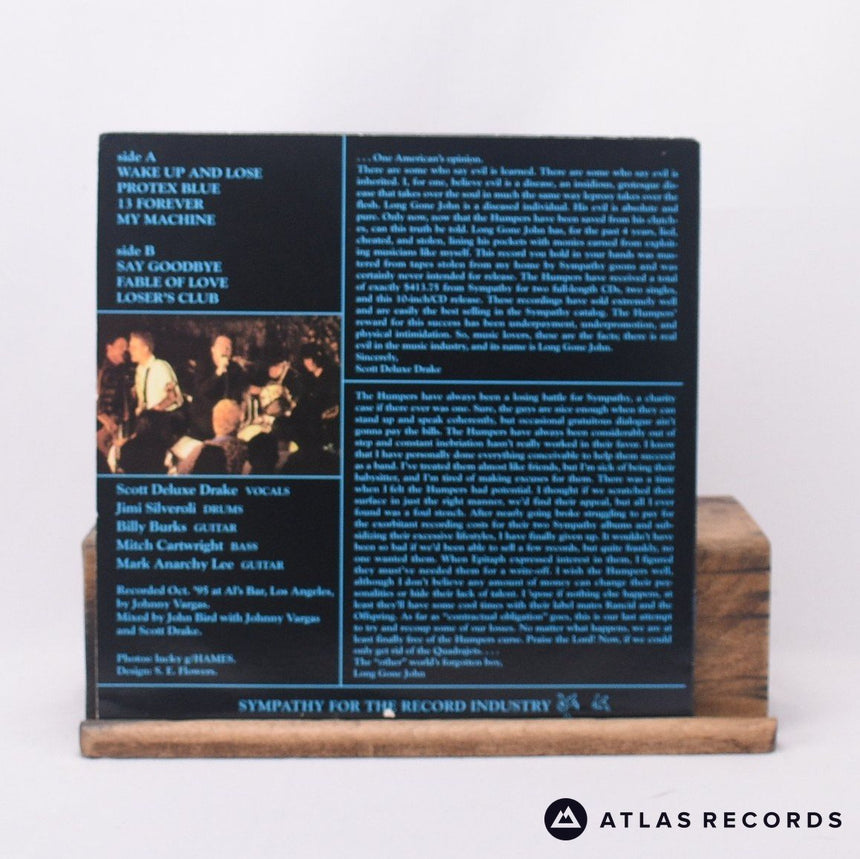 The Humpers - Contractual Obligation - 10" Vinyl Record - VG+/EX