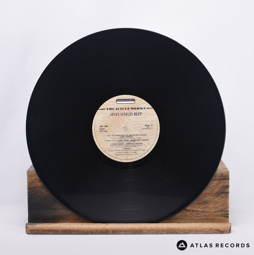 The Icicle Works - Seven Singles Deep - Damont Gatefold LP Vinyl Record - EX/EX