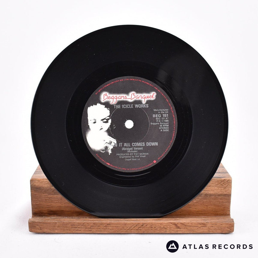 The Icicle Works - When It All Comes Down - 7" Vinyl Record - EX/EX