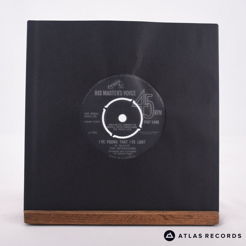 The Impressions Meeting Over Yonder 7" Vinyl Record - In Sleeve