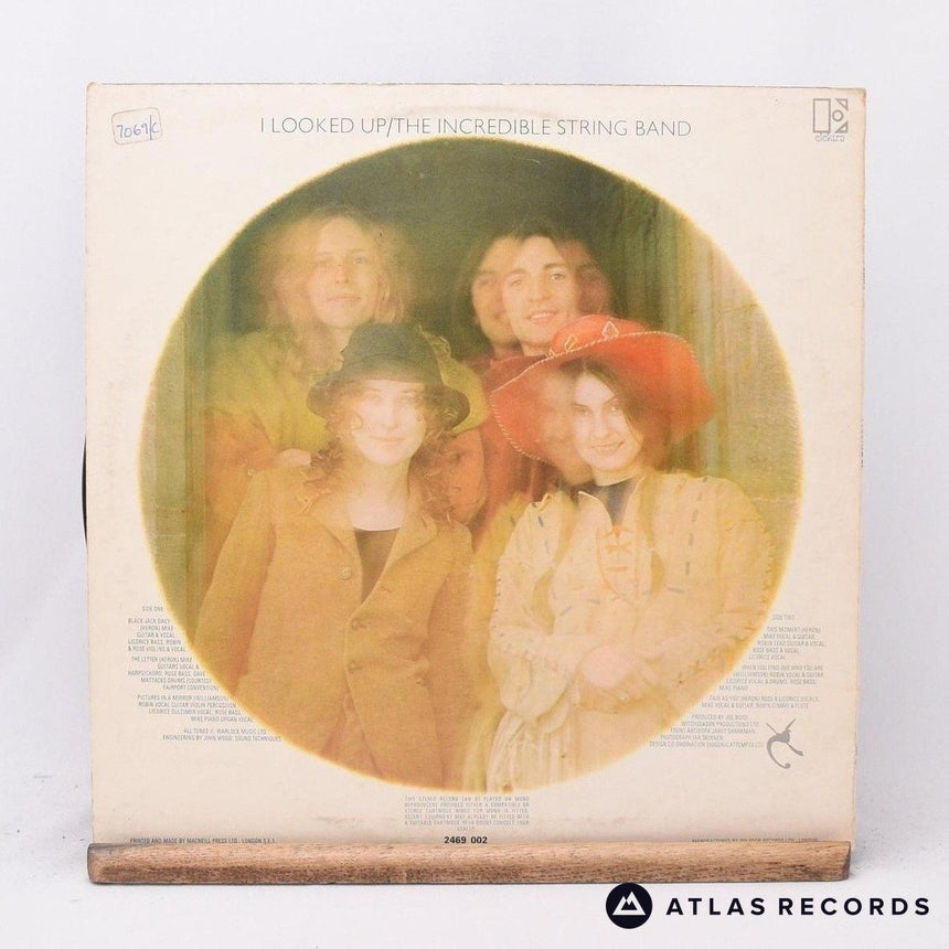 The Incredible String Band - I Looked Up - A▽1 B//2 LP Vinyl Record - VG+/VG+