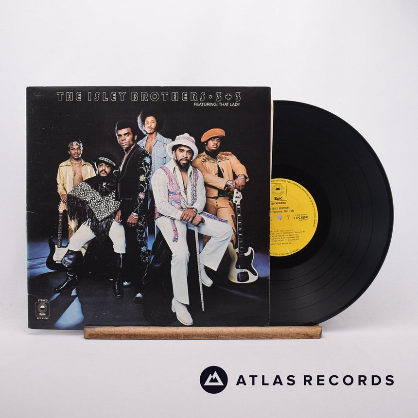 The Isley Brothers 3 + 3 Featuring: That Lady LP Vinyl Record - Front Cover & Record