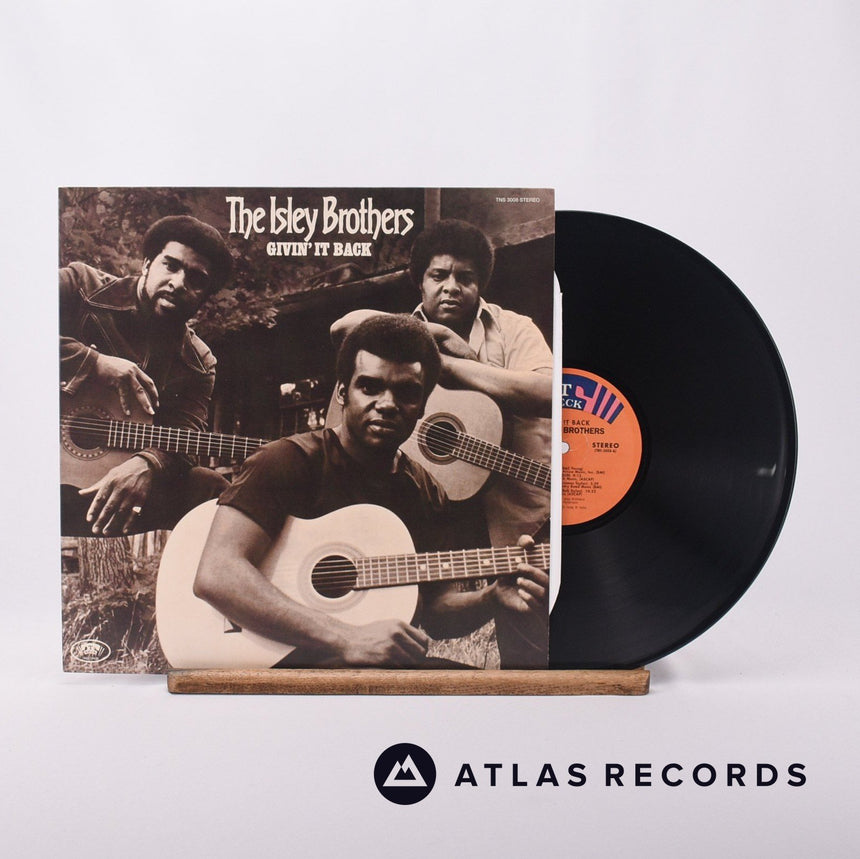The Isley Brothers Givin' It Back LP Vinyl Record - Front Cover & Record