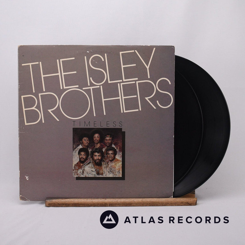 The Isley Brothers Timeless 2 x LP Vinyl Record - Front Cover & Record