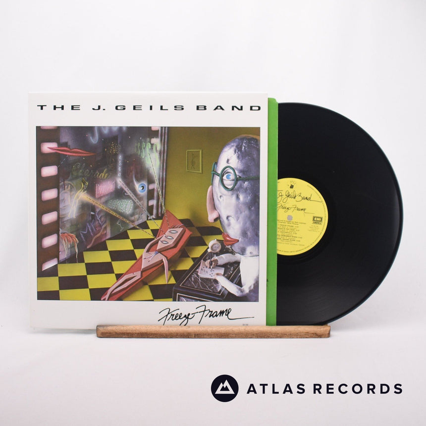 The J. Geils Band Freeze Frame LP Vinyl Record - Front Cover & Record