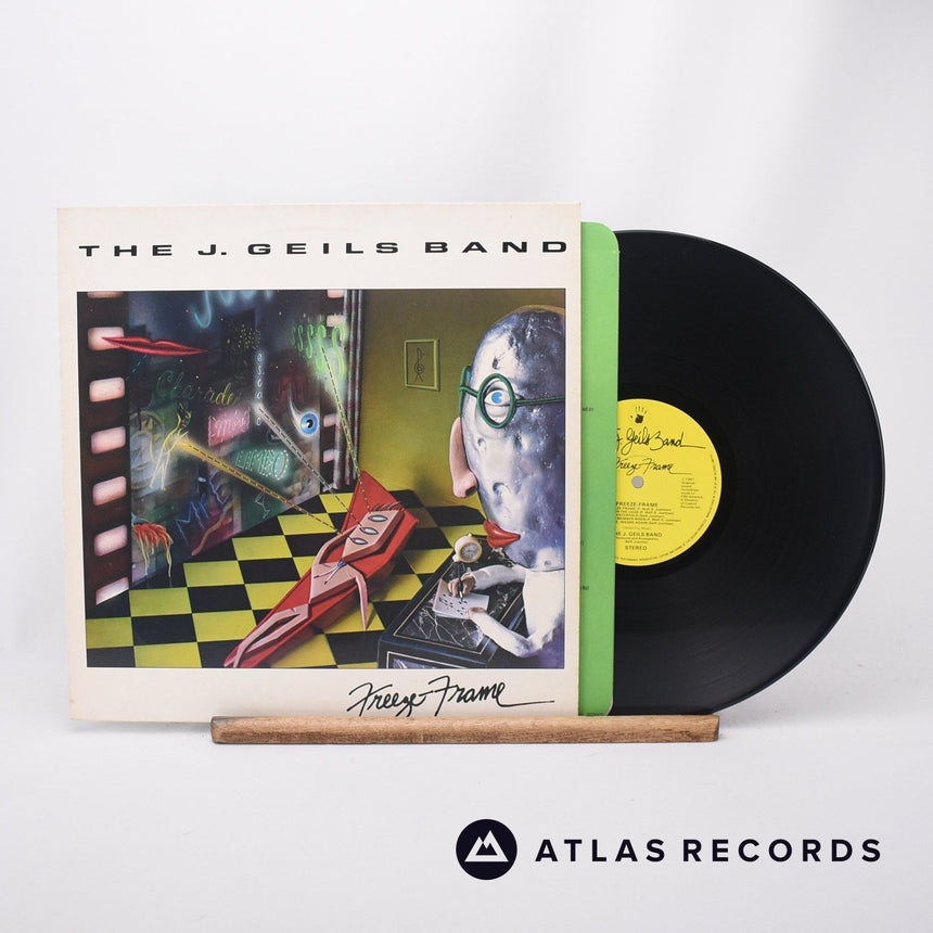 The J. Geils Band Freeze-Frame LP Vinyl Record - Front Cover & Record