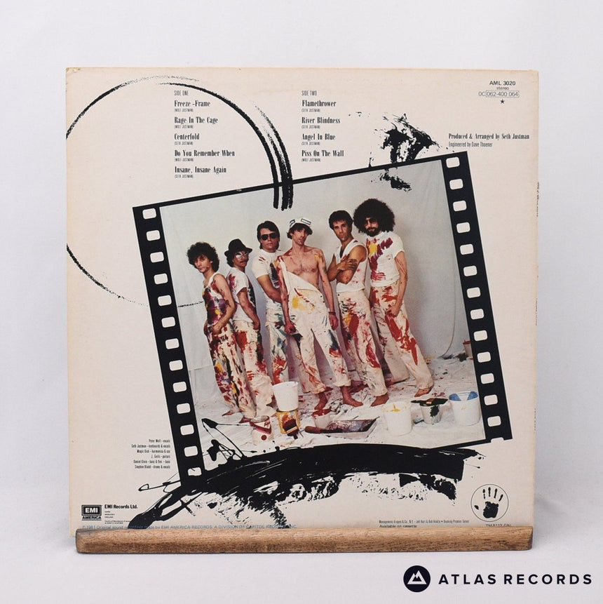 The J. Geils Band - Freeze-Frame - LP Vinyl Record - VG+/EX