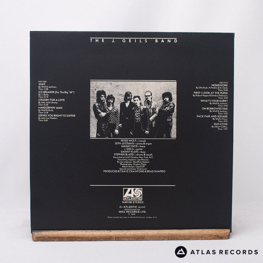 The J. Geils Band - The J. Geils Band - LP Vinyl Record - EX/EX