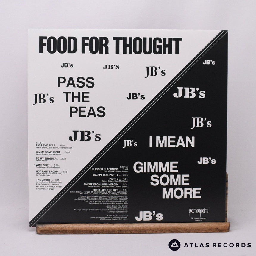 The J.B.'s - Food For Thought - 180G Limited Edition LP Vinyl Record - NM/EX
