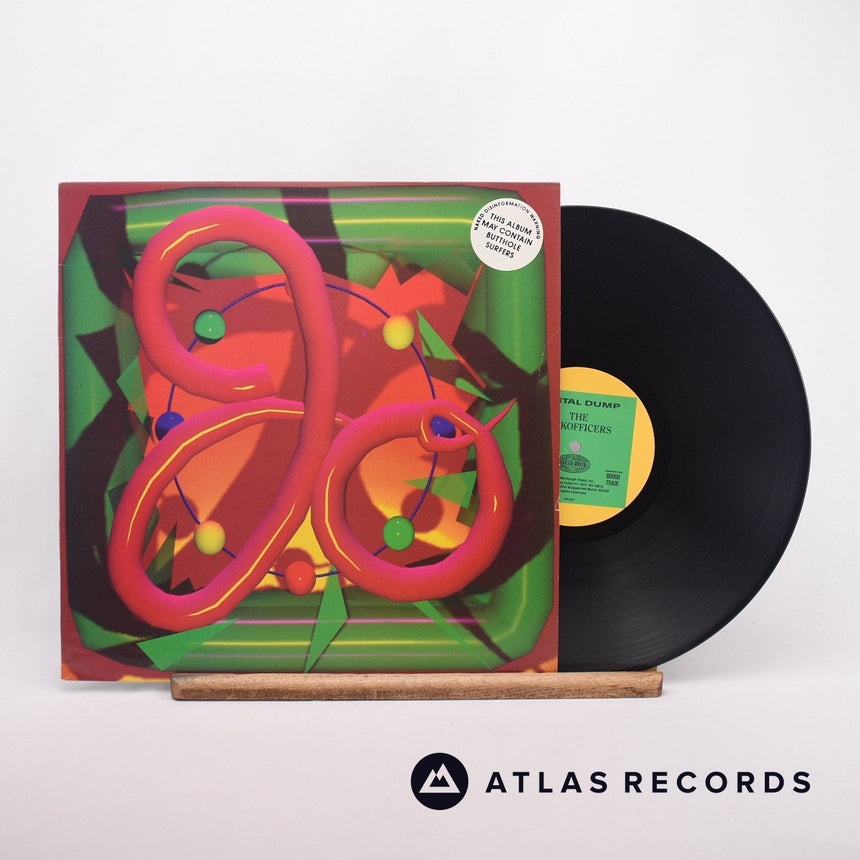 The Jackofficers Digital Dump LP Vinyl Record - Front Cover & Record