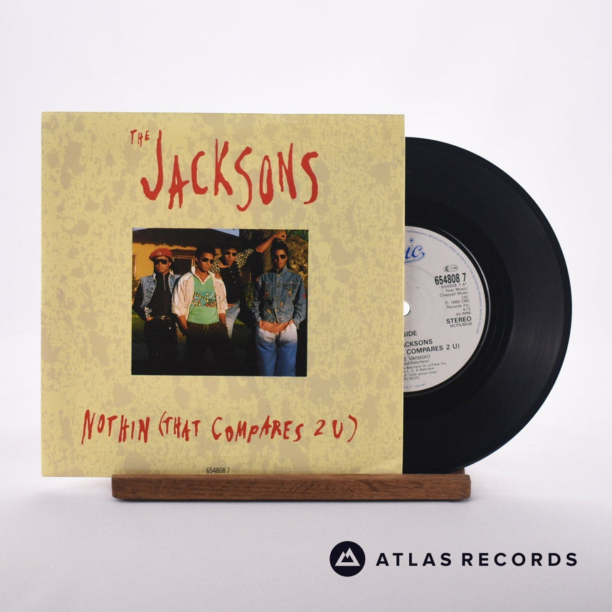 The Jacksons Nothin 7" Vinyl Record - Front Cover & Record