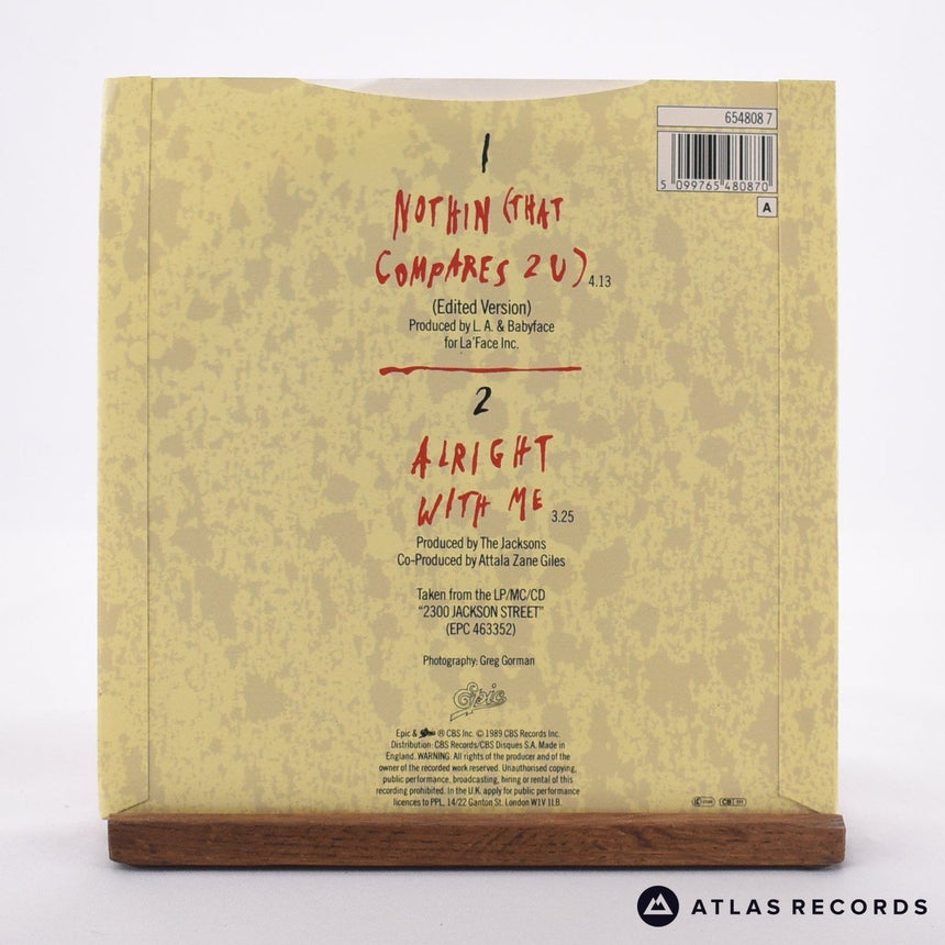 The Jacksons - Nothin - 7" Vinyl Record - EX/VG+