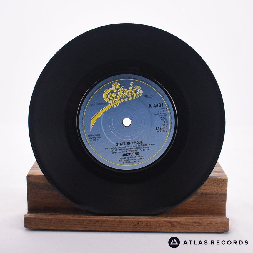 The Jacksons - State Of Shock - 7" Vinyl Record - VG+/VG+