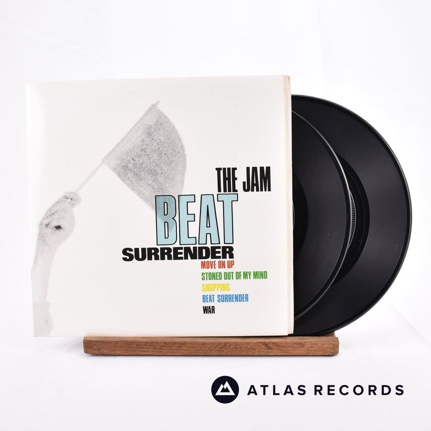 The Jam Beat Surrender 2 x 7" Vinyl Record - Front Cover & Record