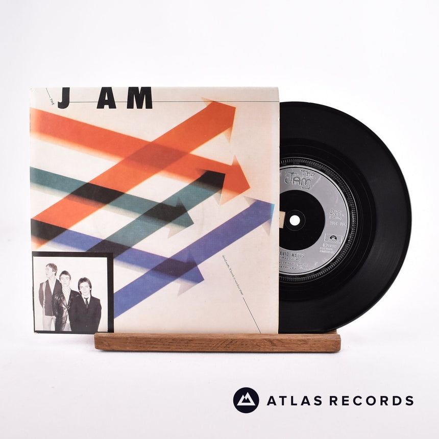 The Jam David Watts 7" Vinyl Record - Front Cover & Record