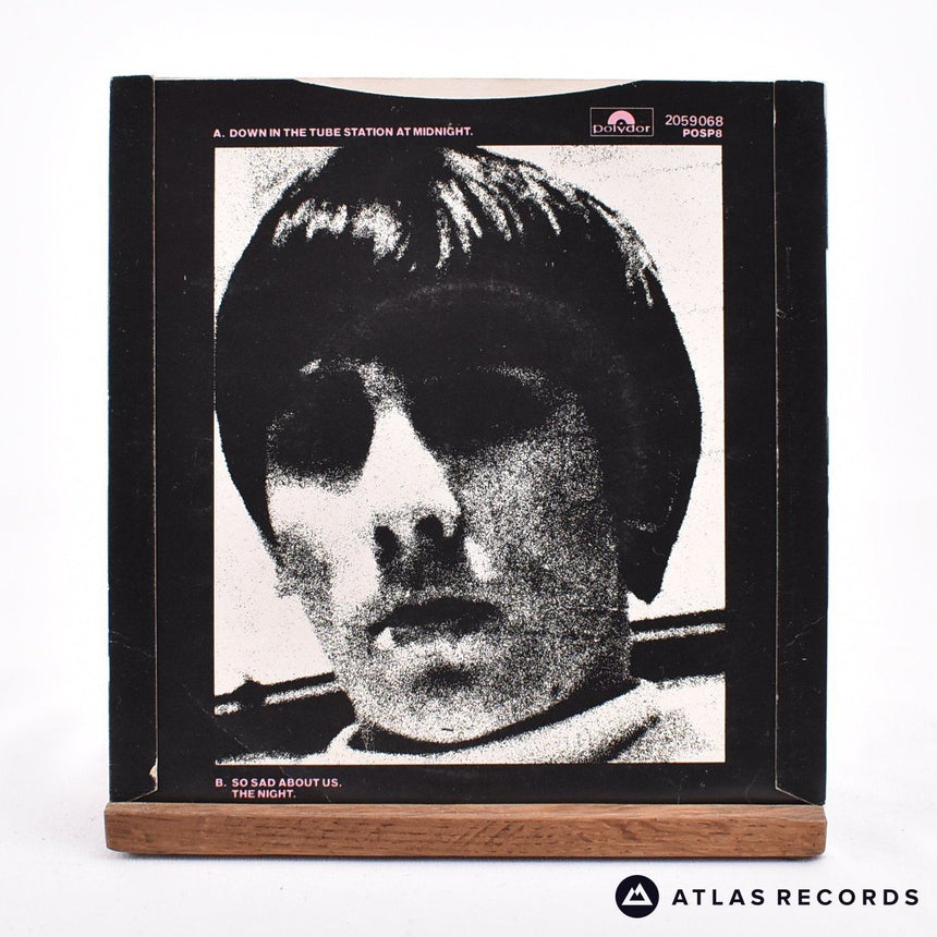 The Jam - Down In The Tube Station At Midnight - 7" Vinyl Record - EX/VG+