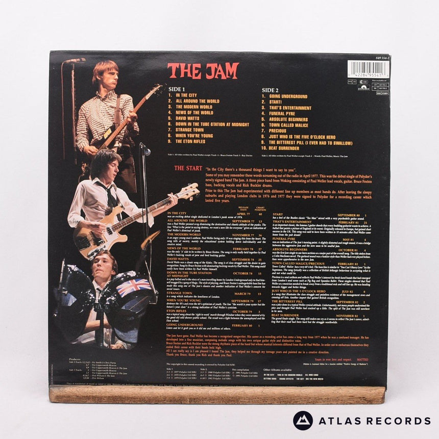 The Jam - Greatest Hits - LP Vinyl Record - EX/EX