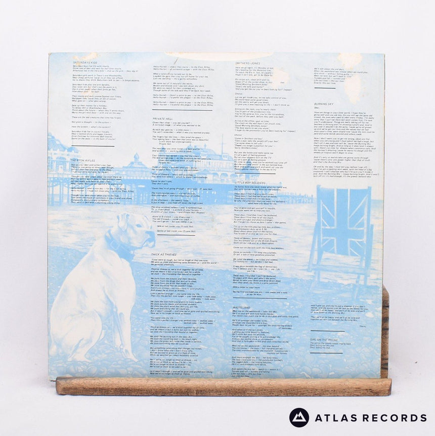 The Jam - Setting Sons - Embossed Sleeve A//2 B//3 LP Vinyl Record - VG+/VG+