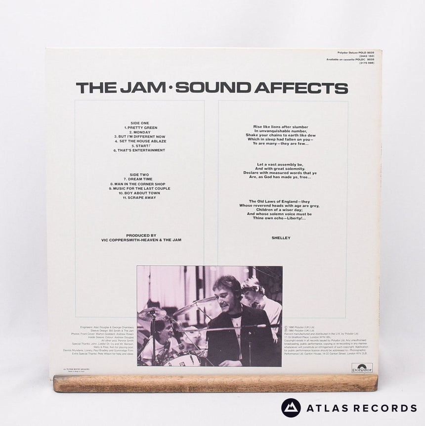 The Jam - Sound Affects - A2 B3 LP Vinyl Record - EX/EX
