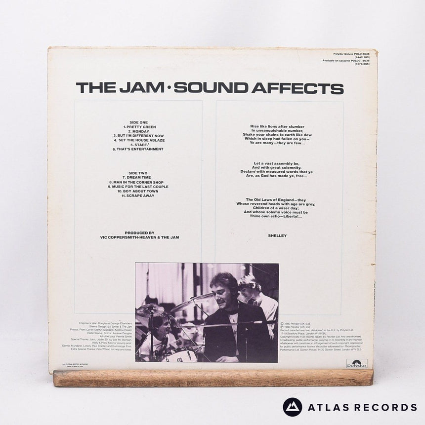 The Jam - Sound Affects - A2 B3 LP Vinyl Record - VG+/VG+