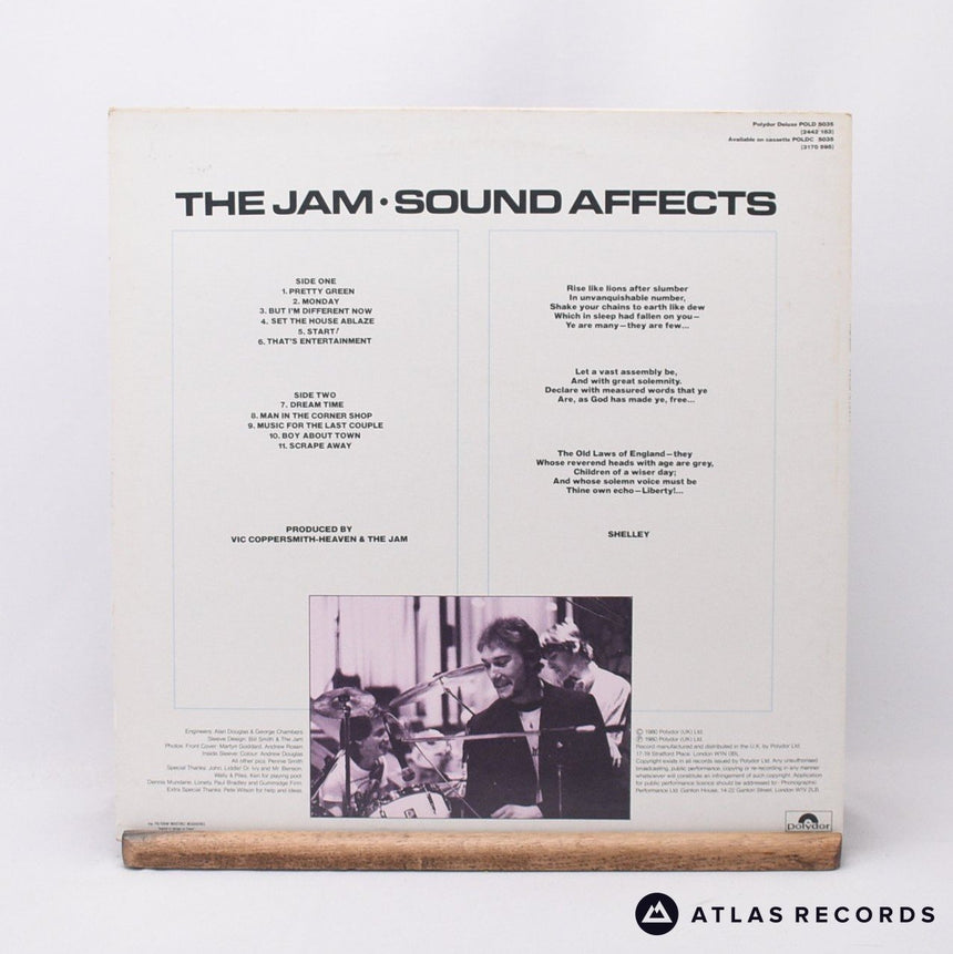 The Jam - Sound Affects - LP Vinyl Record - EX/EX
