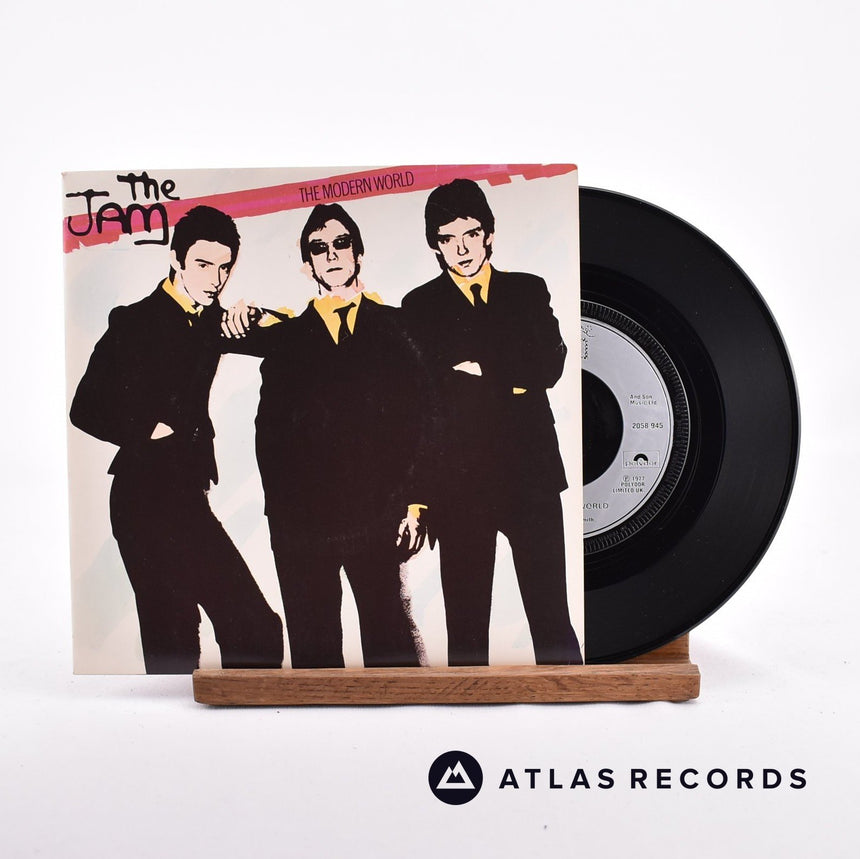 The Jam The Modern World 7" Vinyl Record - Front Cover & Record