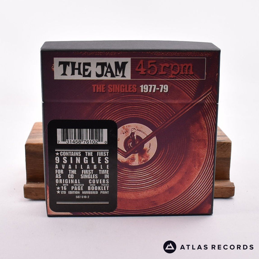 The Jam The Singles 1977-79 9 x CD Box Set Vinyl Record - Front Cover & Record