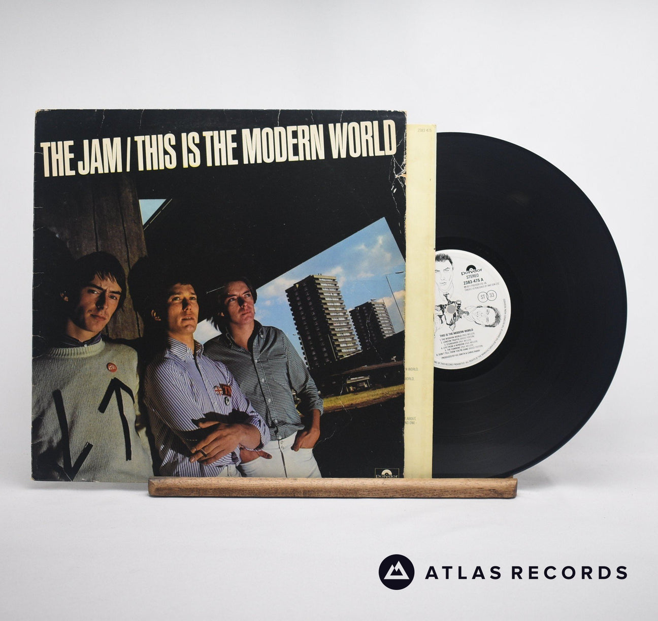 The Jam This Is The Modern World LP Vinyl Record - Front Cover & Record