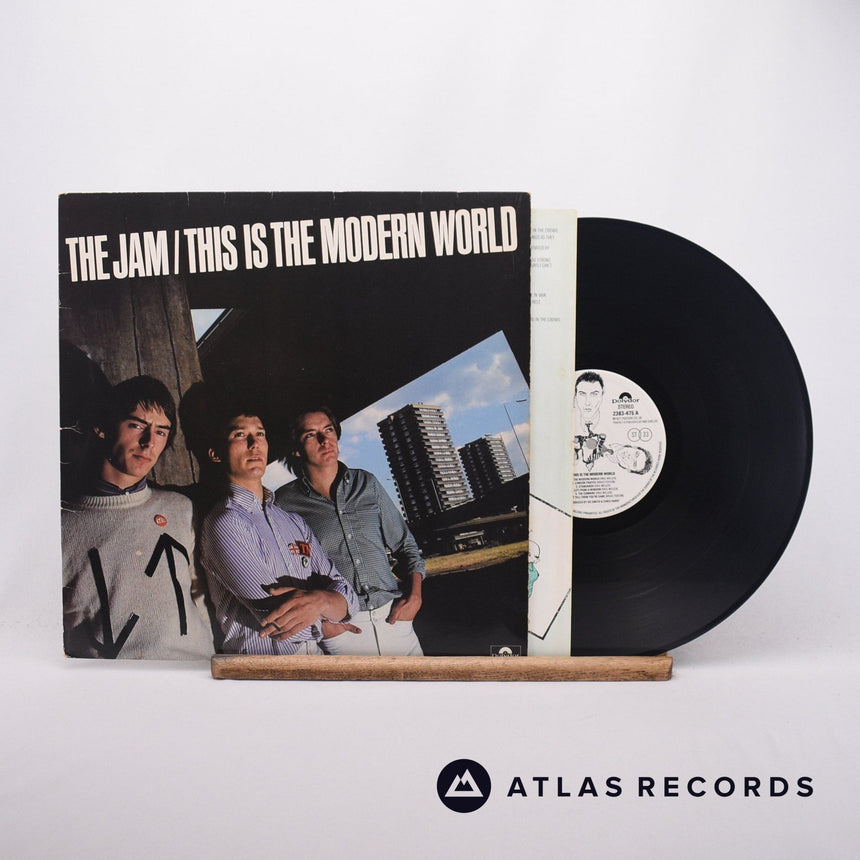 The Jam This Is The Modern World LP Vinyl Record - Front Cover & Record