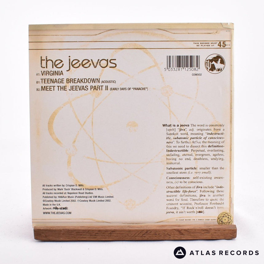 The Jeevas - Virginia - 7" Vinyl Record - NM/NM