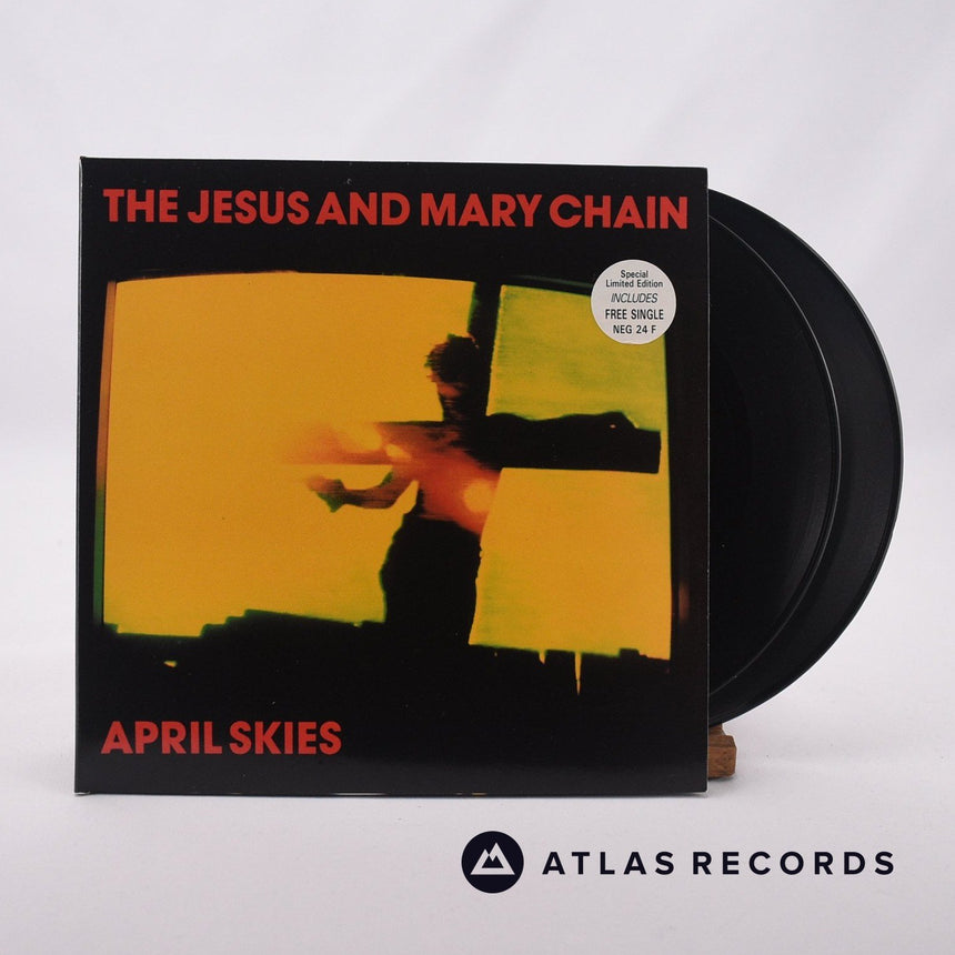The Jesus And Mary Chain April Skies 2 x 7" Vinyl Record - Front Cover & Record
