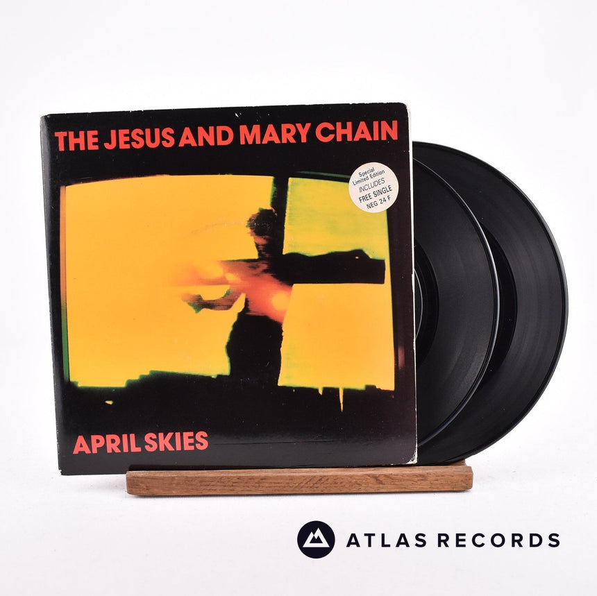 The Jesus And Mary Chain April Skies 2 x 7" Vinyl Record - Front Cover & Record