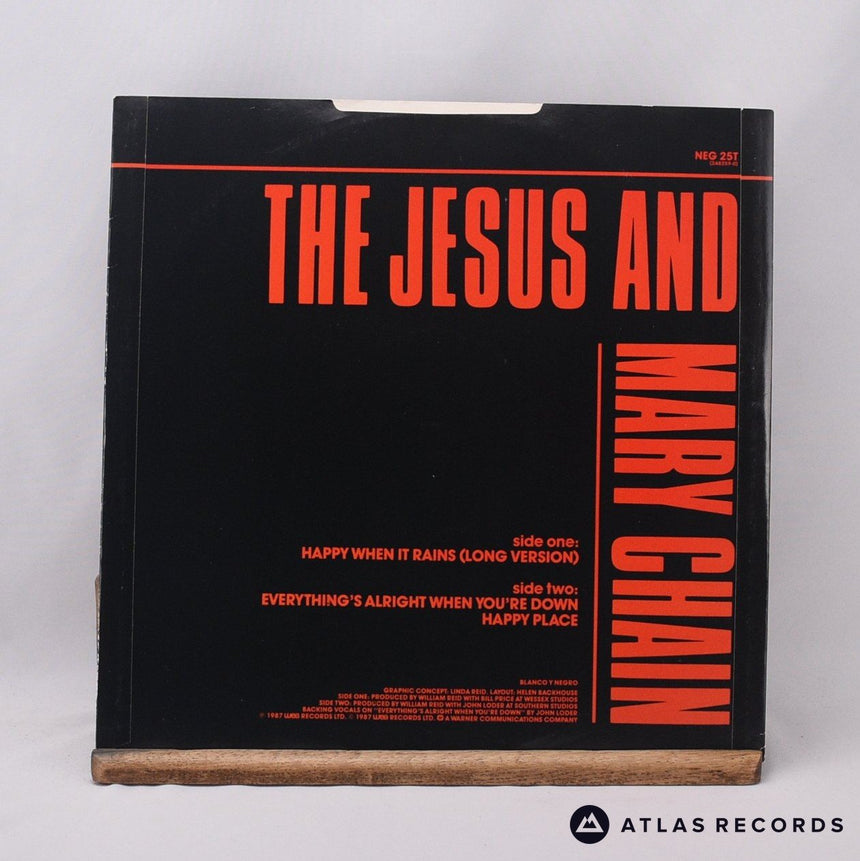 The Jesus And Mary Chain - Happy When It Rains - 12" Vinyl Record - VG+/EX