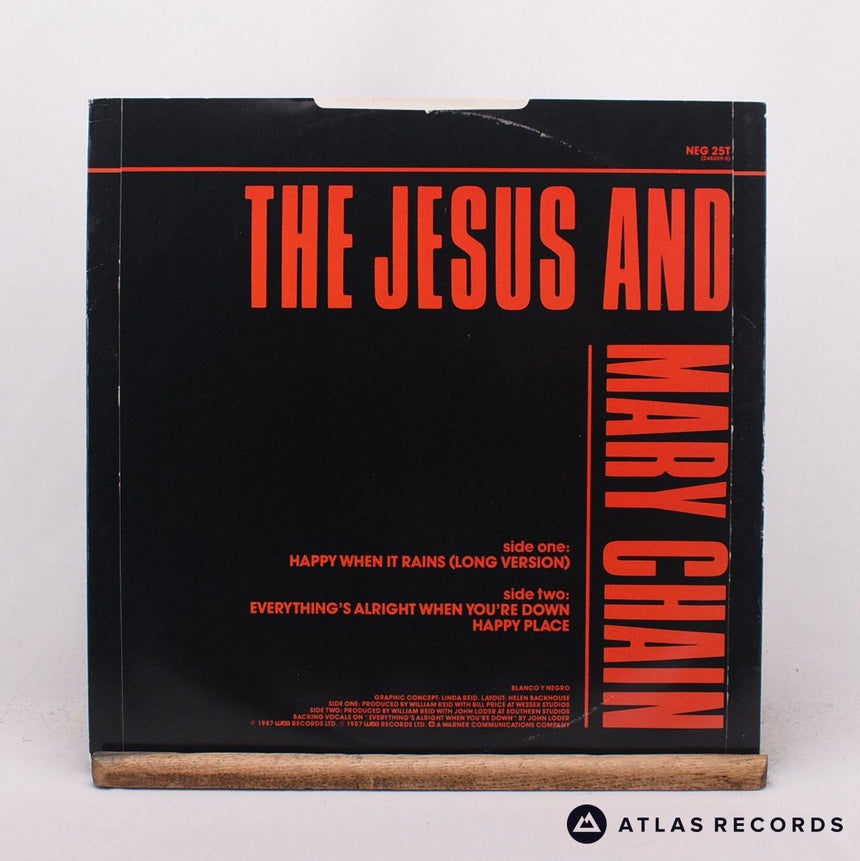 The Jesus And Mary Chain - Happy When It Rains - 12" Vinyl Record - VG+/EX