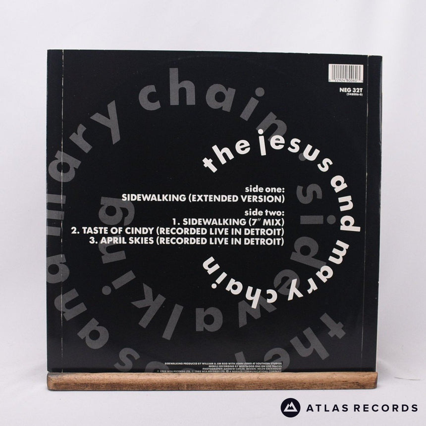 The Jesus And Mary Chain - Sidewalking - 12" Vinyl Record - EX/EX