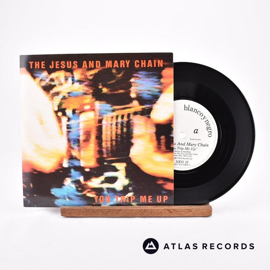 The Jesus And Mary Chain You Trip Me Up 7" Vinyl Record - Front Cover & Record