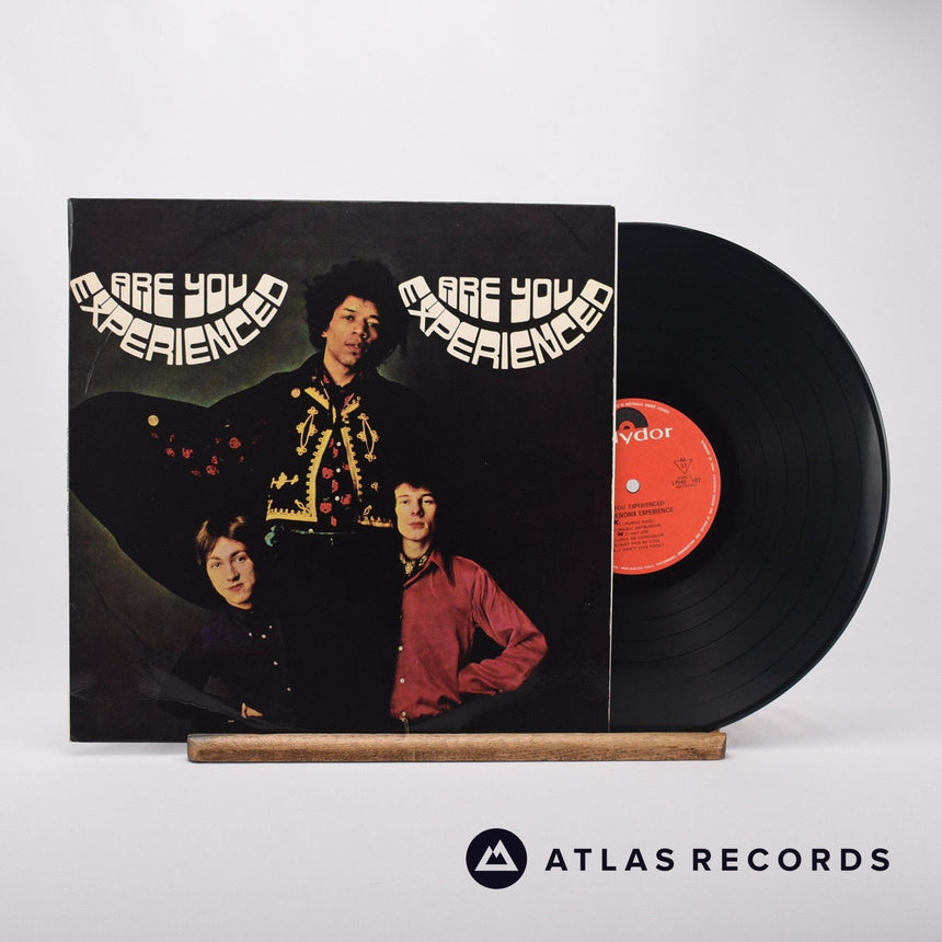 The Jimi Hendrix Experience Are You Experienced LP Vinyl Record - Front Cover & Record