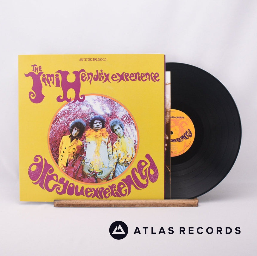 The Jimi Hendrix Experience Are You Experienced LP Vinyl Record - Front Cover & Record