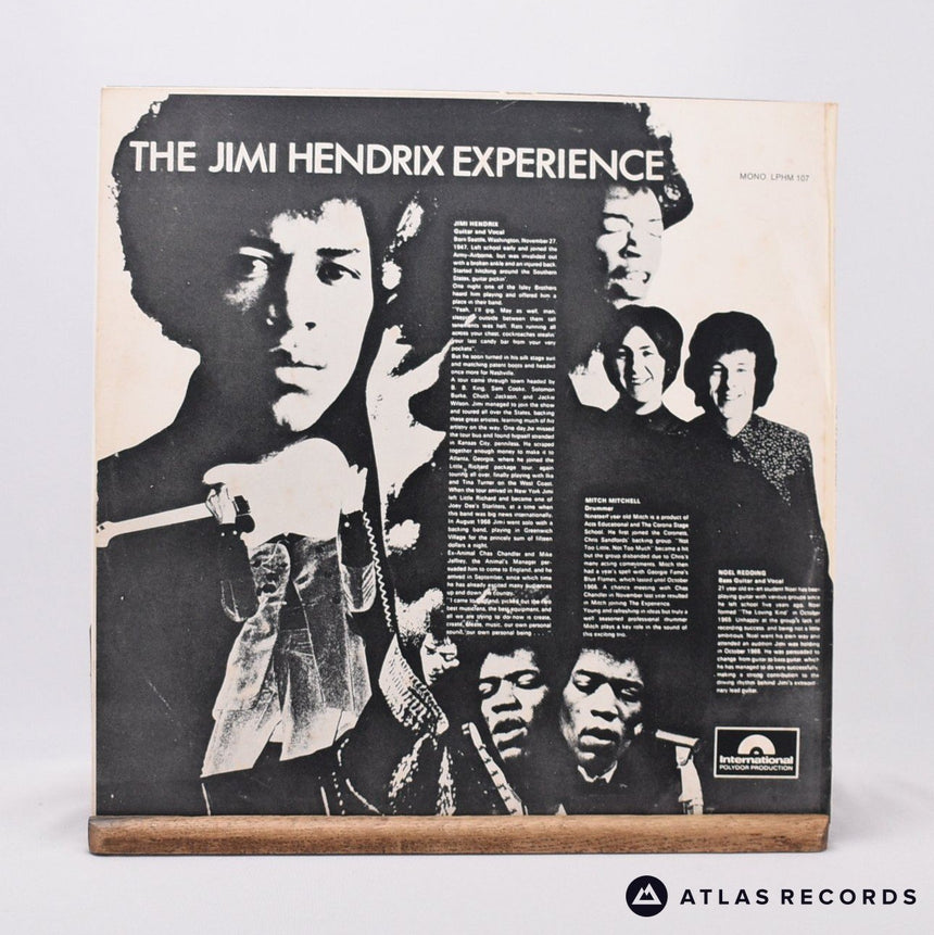 The Jimi Hendrix Experience - Are You Experienced - LP Vinyl Record - EX/VG+