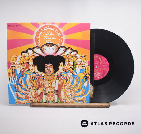 The Jimi Hendrix Experience Axis: Bold As Love LP Vinyl Record - Front Cover & Record