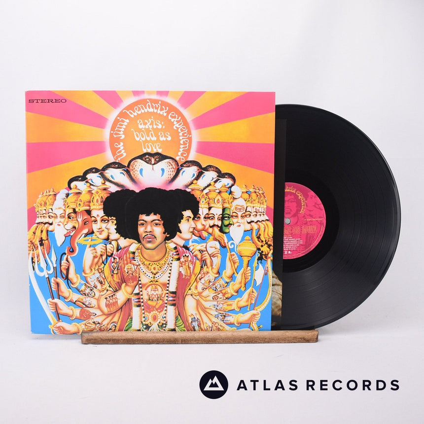 The Jimi Hendrix Experience Axis: Bold As Love LP Vinyl Record - Front Cover & Record