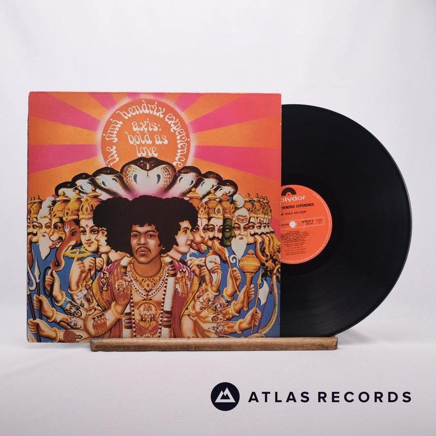 The Jimi Hendrix Experience Axis: Bold As Love LP Vinyl Record - Front Cover & Record