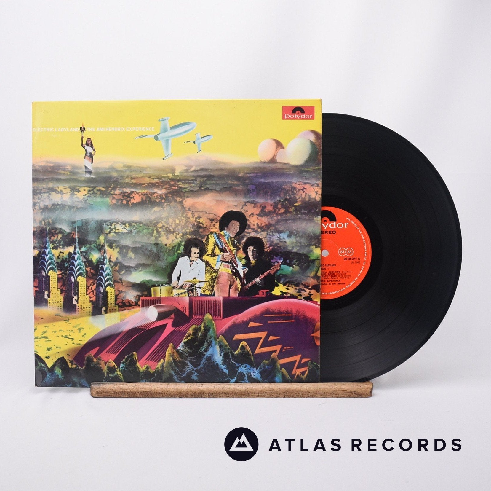 The Jimi Hendrix Experience Electric Ladyland Part 1 LP Vinyl VG+/