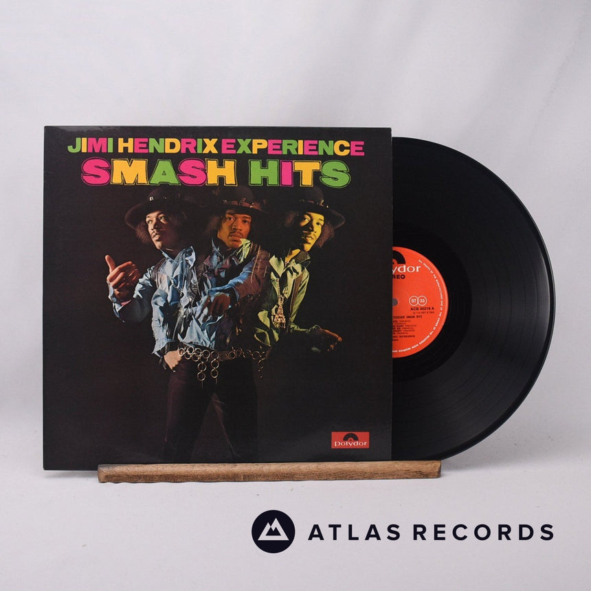The Jimi Hendrix Experience Smash Hits LP Vinyl Record - Front Cover & Record